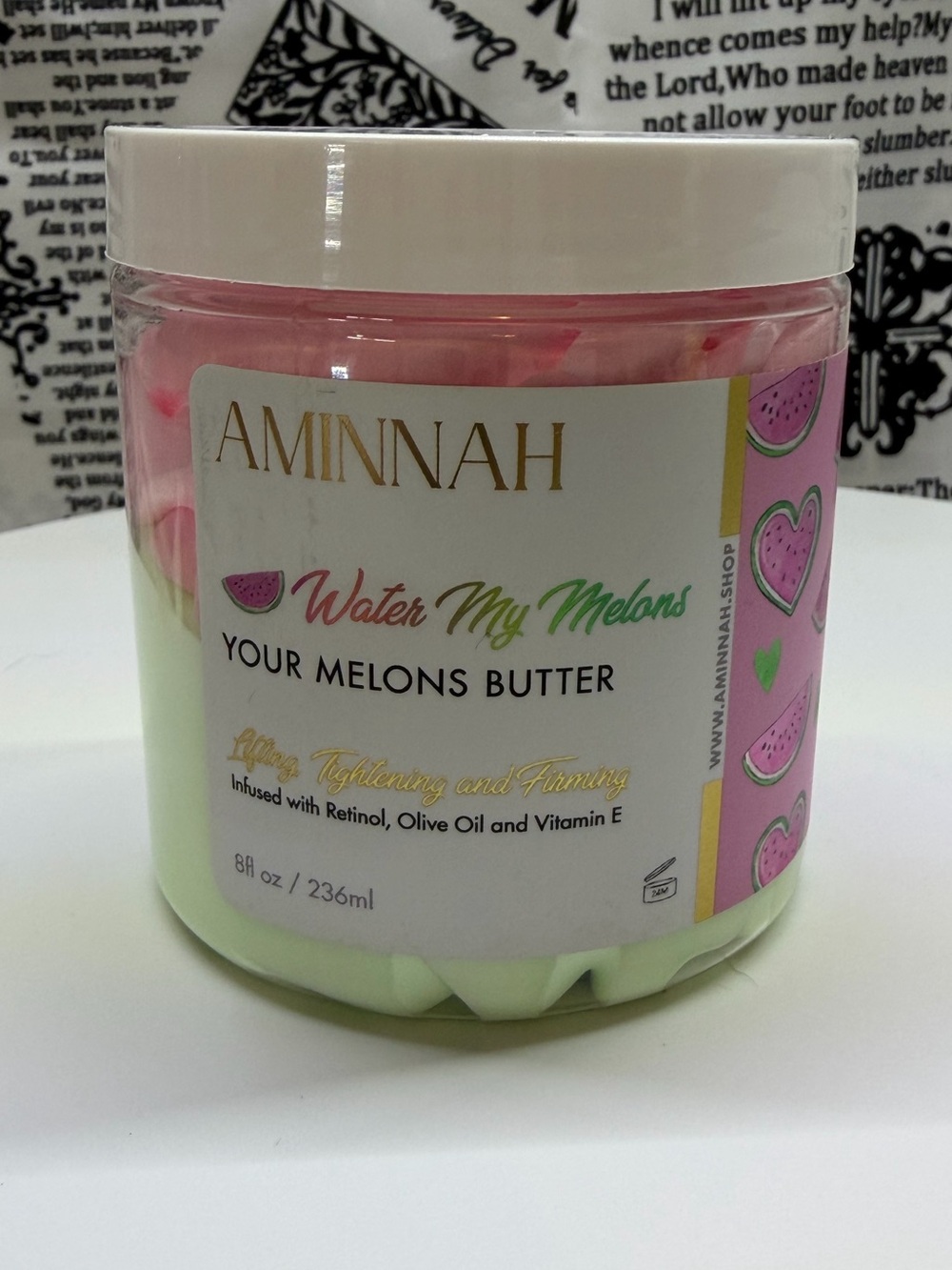 AMINNAH Water My Melons Your Melons Butter